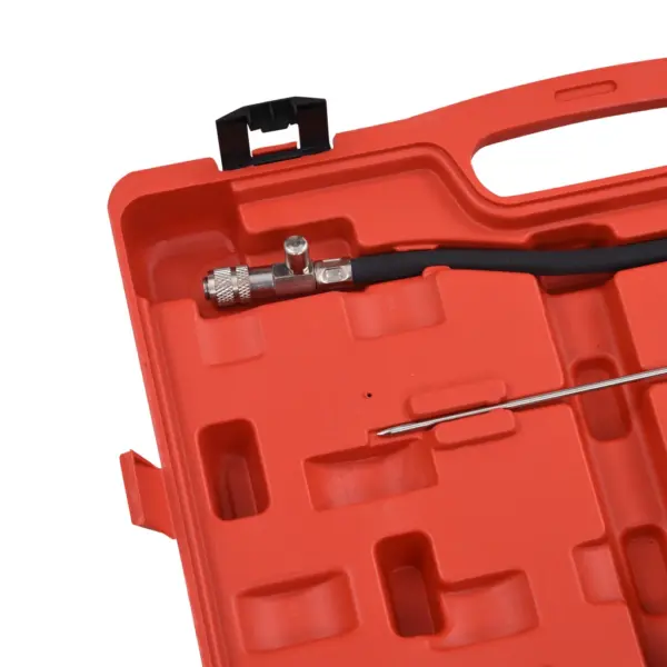 18-osaline jahutussüsteemi ja radiaatorikorgi rõhutester komplekt, 0–2,5 baari, plast- ja alumiiniumisulam – 5