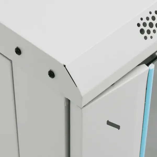 18U serverikapp ratastega, 19-tollistele seadmetele, IP20, hall, 60 x 60 x 100 cm – 6