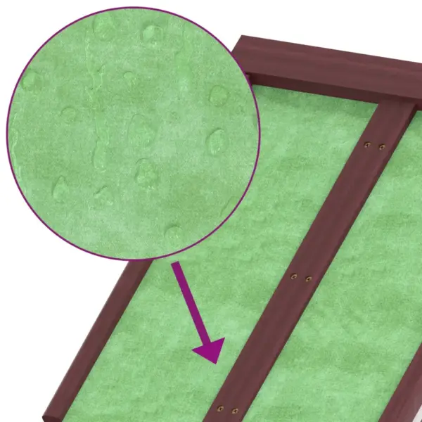 2-osaline aia tööriistakuur männipuidust, helepruun, 79 x 53 x 185 cm – 12