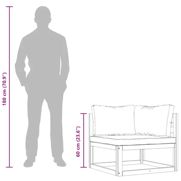 2-osaline akaatsiapuidust diivanikomplekt tumehallide patjadega – 12