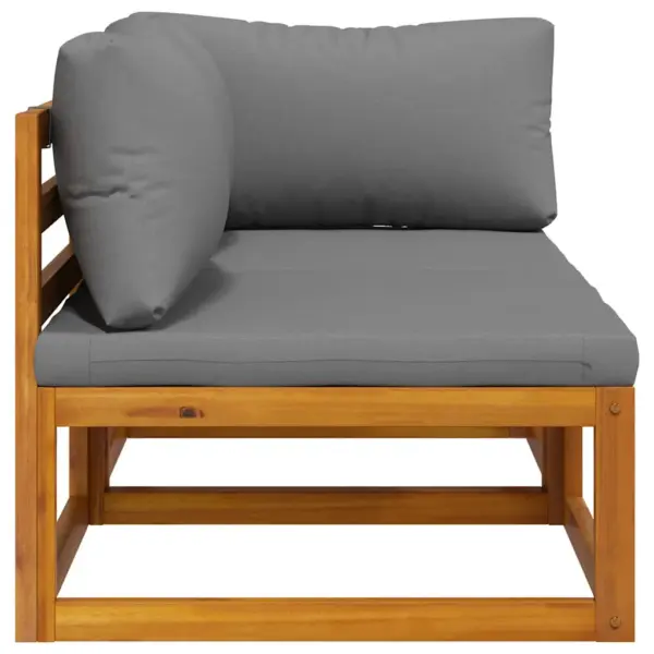 2-osaline akaatsiapuidust diivanikomplekt tumehallide patjadega – 8