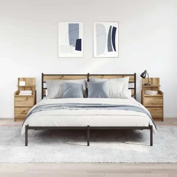 2 sahtliga öökapid, 2 tk, kunsttamm, tehispuit, 38 x 34 x 80 cm – 3