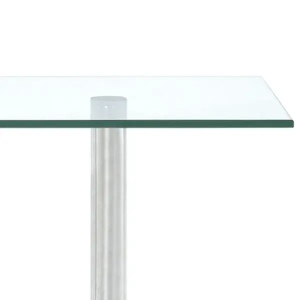 3-korruseline kööginurgariiul tööpinnale, karastatud klaas, läbipaistev ja hõbedane – 6