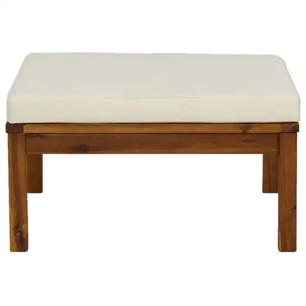 3-osaline aiadiivanikomplekt patjadega, kreemjasvalged padjad, õliviimistlusega akaatsiapuit – 8