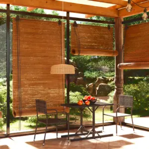 3-osaline aiamööbli komplekt, hall polürotang, klaasplaadiga laud