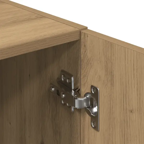 3-osaline köögikapikomplekt avatud riiulitega, kunsttamm, tehispuit, 133 x 41,5 x 131,5 cm – 10