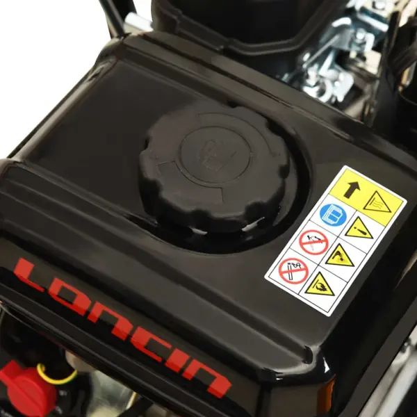 4-ühes bensiinimootoriga lumepuhur ja lumepühkija komplekt, 6,5 hj, 56/60 cm, kollane-must – 13