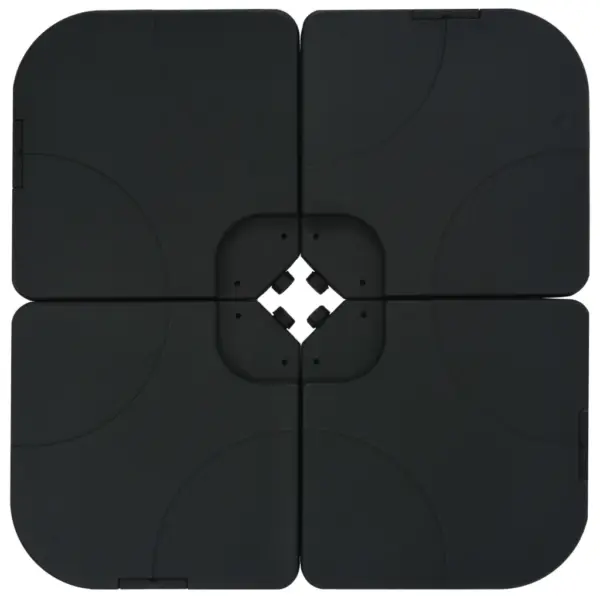 5 m aia päikesevari UV-kindla terrakotakatte ja kaasaskantava alusega – 7