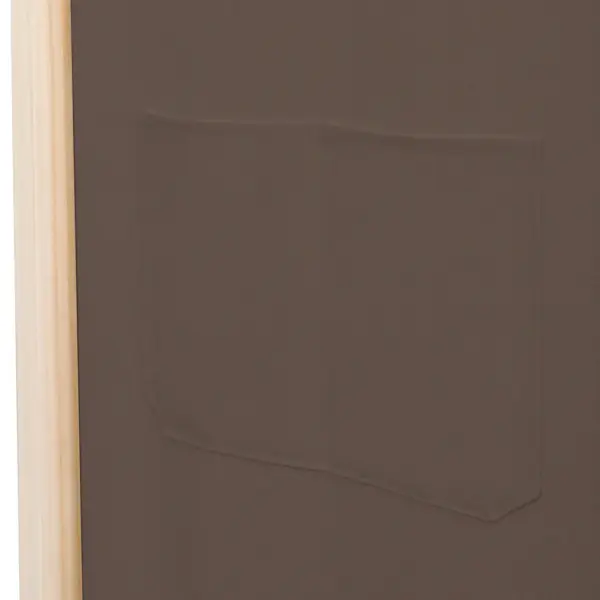 5-paneeliga kangast toasirm taskutega, pruun, 200 x 170 cm – 7