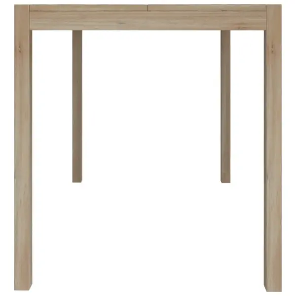 7-osaline akaatsiapuidust söögilauakomplekt, pruun, laud 110 x 70 cm - 5