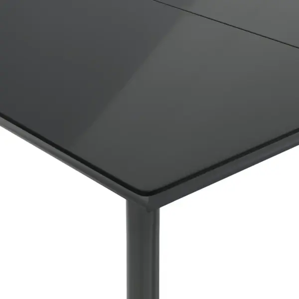 7-osaline aiamööbli komplekt patjadega, pruun polürotang, laud 160 x 80 cm – 6