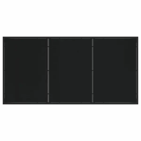 7-osaline pruunist polürotangist aiamööbli komplekt patjadega, klaasplaadiga laud 160 x 80 cm, 6 reguleeritava seljatoega tooli – 7