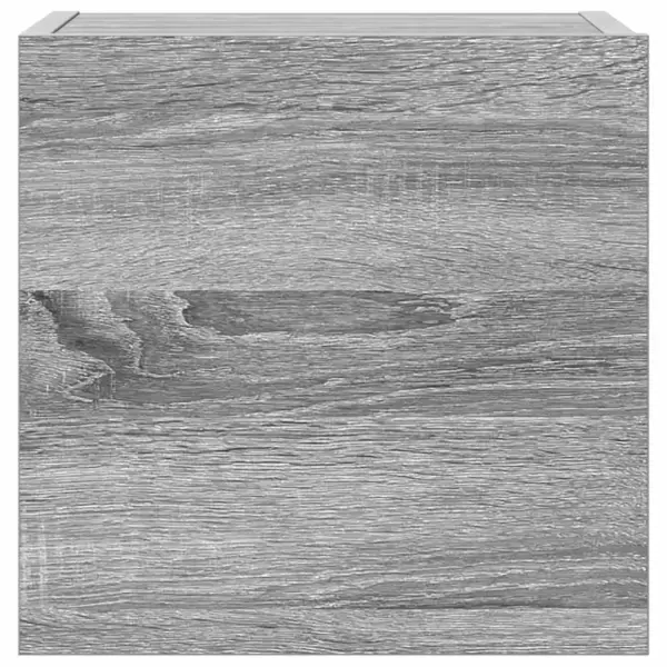 7-osaline seinale paigaldatav telerikappide komplekt, hall Sonoma tamm, tehispuit – 8