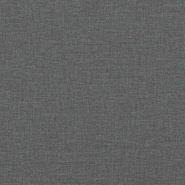 Hall polsterdatud kahekohaline voodi peatsi ja puidust jalgadega – 12