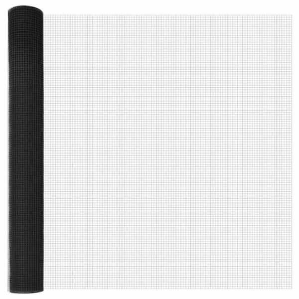 Metallist võrkaia paneel peene silmaga, tumehall aiapiirdeks ja krundi piiramiseks – 7