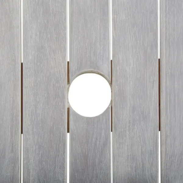 9-osaline hall akaatsiapuidust aiamööbli komplekt, laud 200 x 100 cm, päevavarjuauguga – 6