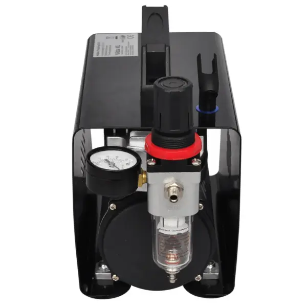 Aerograafi kompressori komplekt minikolbkompressoriga, 3 aerograafi ja puhastuspott – 3