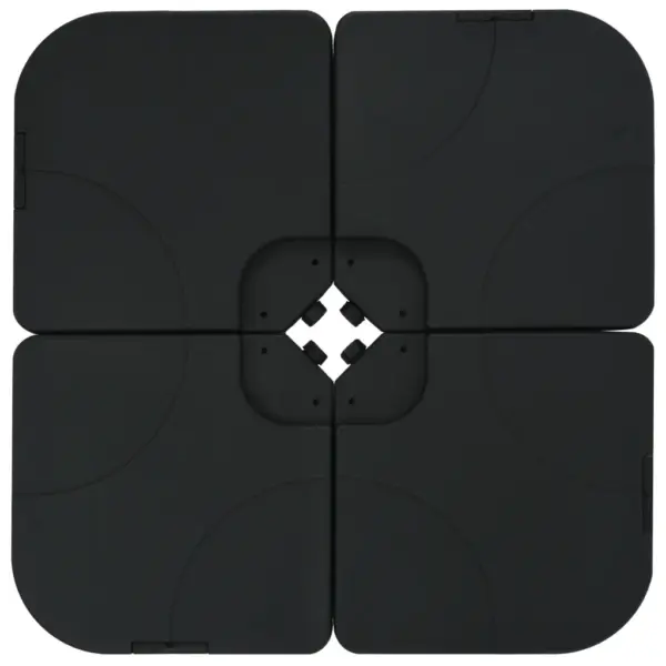 Aia päikesevari alumiiniumraamiga aluskomplektiga, pruunikashall, 3 x 3 m – 9