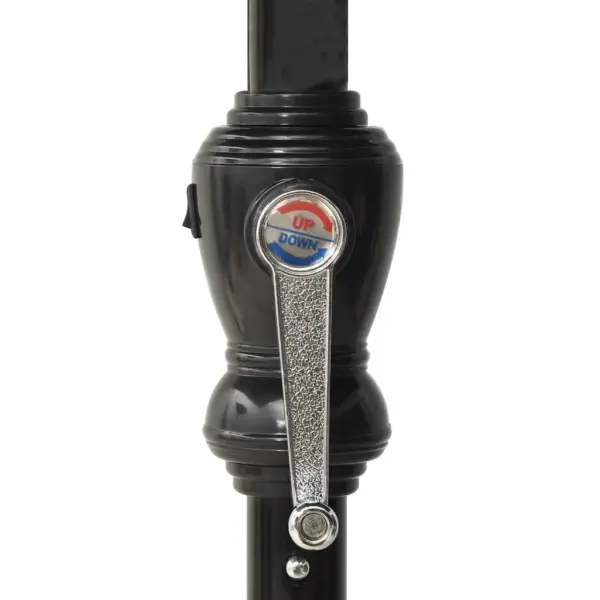 Aia päikesevari päikesepaneeli ja LED-valgustusega, taevasinine, 2 x 3 m – 8