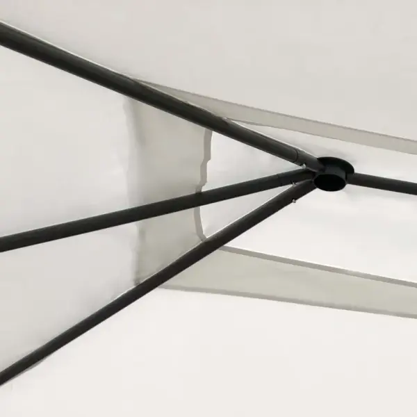 Aia varikatus terasraamiga, kreemjasvalge, 3 x 4 x 2,6 m – 3