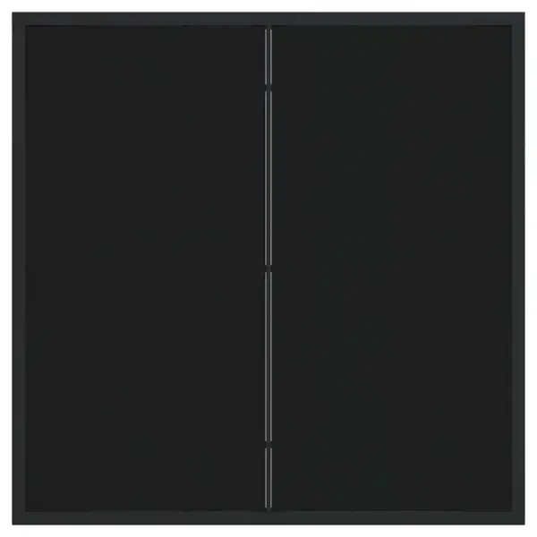 3-osaline aiamööbli komplekt, laud ja 2 tooli, must polürotang ja pulbervärvitud teras, laud 80 x 80 cm – 8