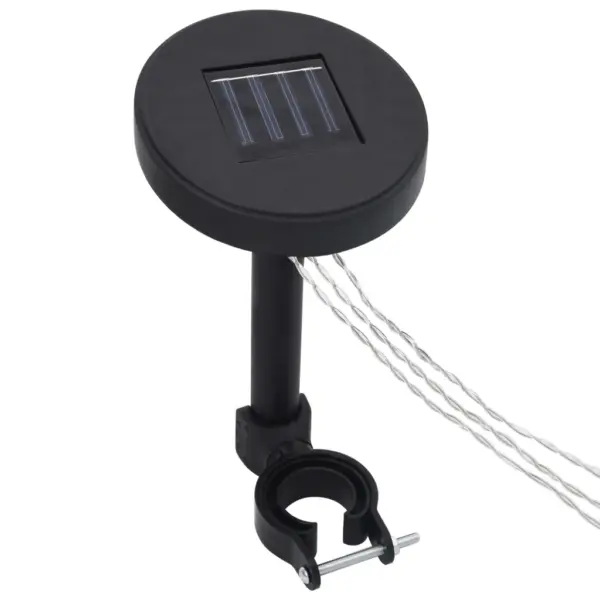 Aiapaviljon LED-nöörvalgustiga, kreemjas, 300 x 300 cm – 6