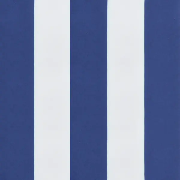 Aiapingi istme- ja seljatoepadi komplekt, 2-osaline, vetthülgav, sinise-valge triibuline, 150 x 50 x 7 cm – 8