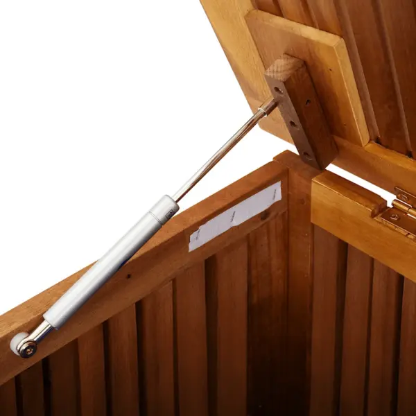 Aia hoiukast akaatsiapuidust, 200 x 80 x 75 cm, pruun, veekindla sisekotiga – 10