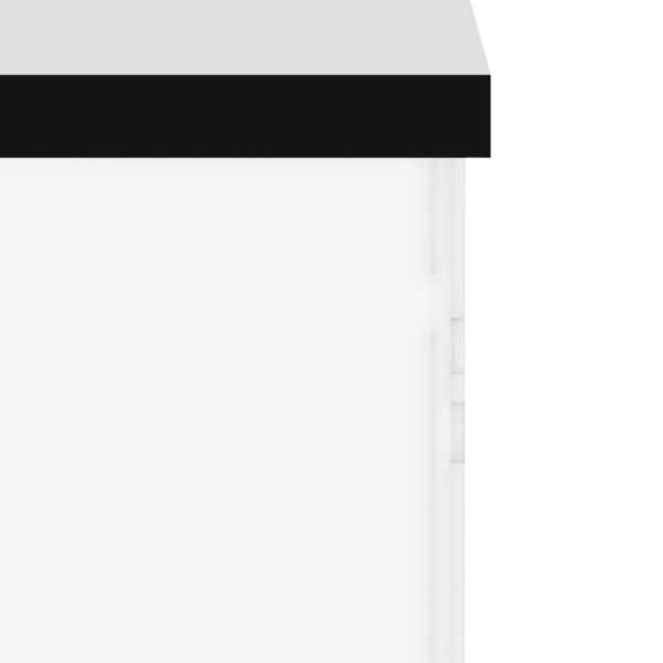 Tolmukindel akrüülist vitriinkast, läbipaistev, musta põhjaga, 14 x 14 x 22 cm – 5