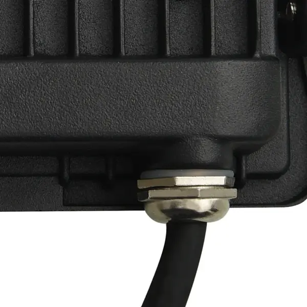 Anduriga LED-prožektor välitingimustesse, must, 100 W, külm valge – 8