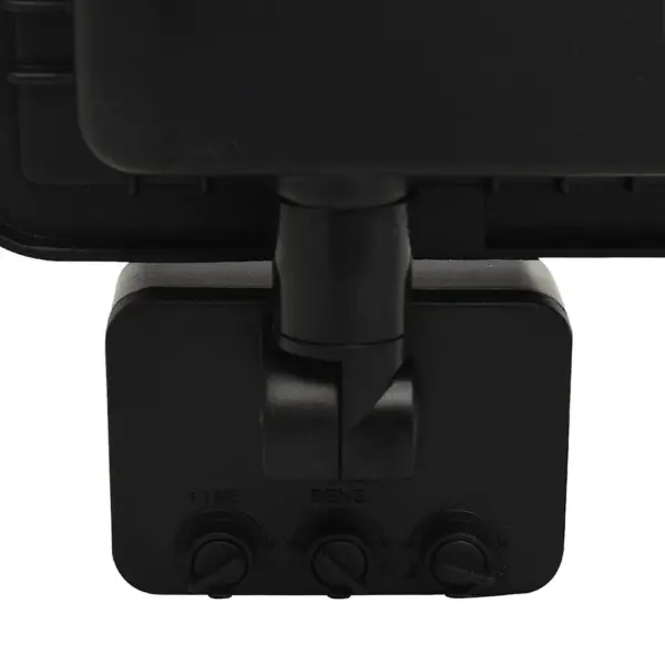 Anduriga LED-prožektor välitingimustesse, must, 100 W, külm valge – 10