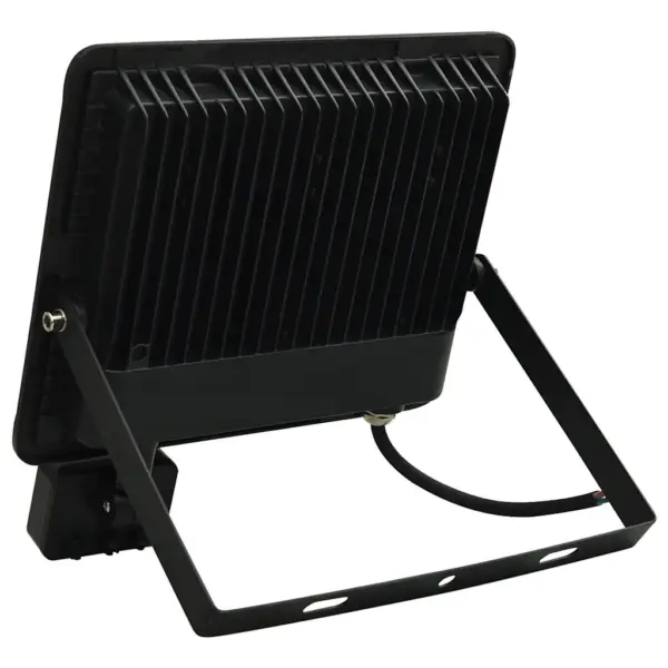 Anduriga LED prožektor õuevalgustuseks, 100 W, soe valge, must – 7