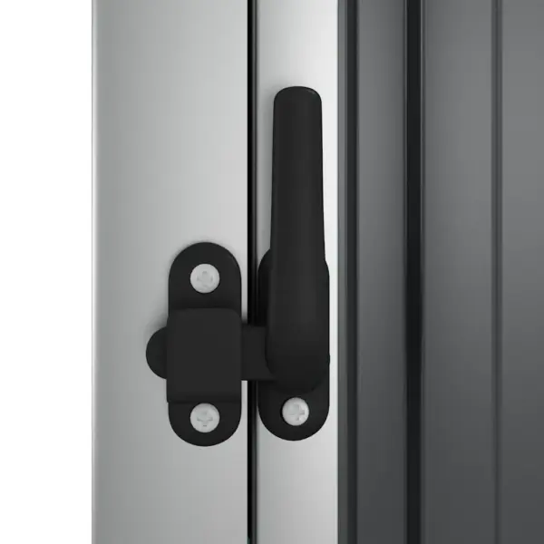 Aiakuur aiatööriistadele, antratsiithall, tsingitud terasest, 88 x 89 x 161 cm – 7