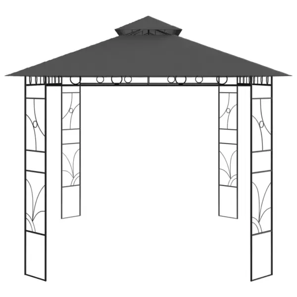 Lehtla terasraamiga, antratsiithall, 400 x 300 x 270 cm, 160 g/m² katus – 3
