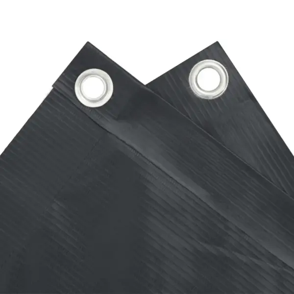 Rõdusirm privaatsuse ja tuulekaitseks, antratsiithall, veekindel, 75 x 500 cm – 5