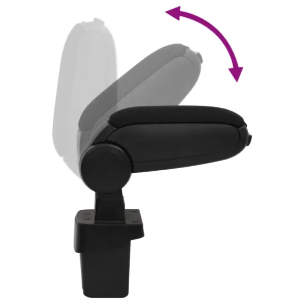 Reguleeritav auto käetugi panipaigaga, must, HYUNDAI VERNA/SOLARIS, ACCENT 2010–2016, 15 x 31,5 x (35–51) cm - 7