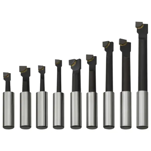 Ava treimise lõikurite komplekt treipingile, 9 tk, 12 mm vars, puidust alusel – 4