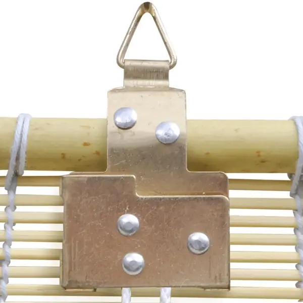 Bambusest aknaruloo privaatsuse ja valguse filtreerimiseks, naturaalne, 80 x 220 cm – 6