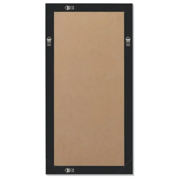 Barokkstiilis seinapeegel musta raamiga, 100 x 50 cm – 8