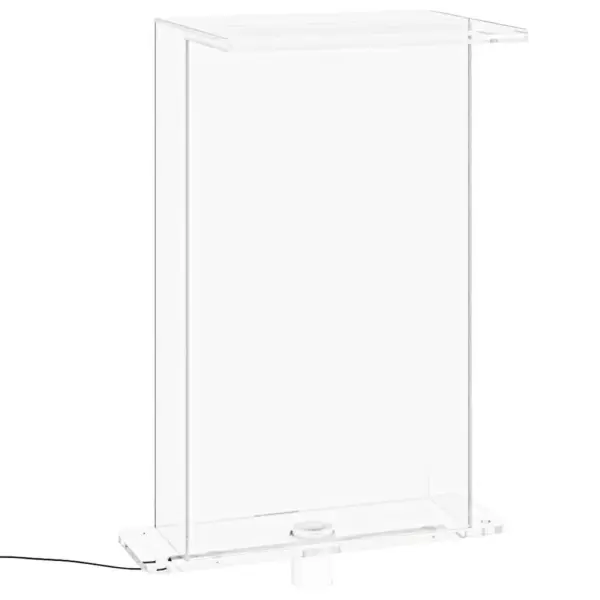 Basseini purskkaev RGB LED-valgustusega, läbipaistev akrüül, 51 cm – 7