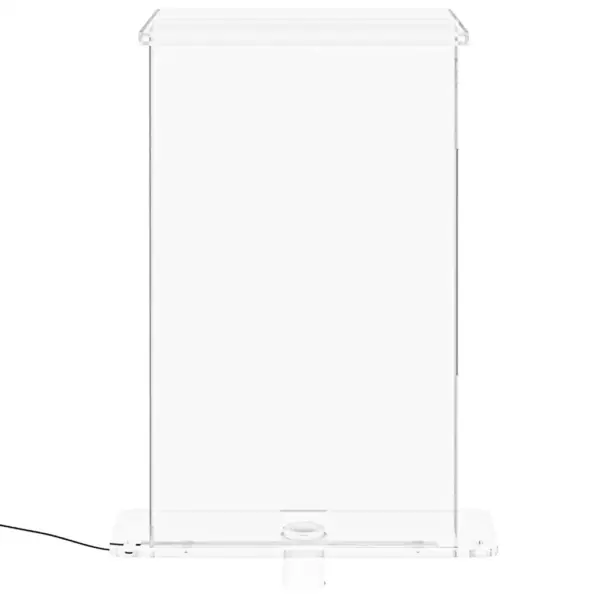 Basseini purskkaev RGB LED-valgustusega, läbipaistev akrüül, 51 cm – 8