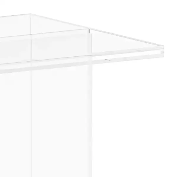 Basseini purskkaev RGB LED-valgustusega, läbipaistev akrüül, 51 cm – 10