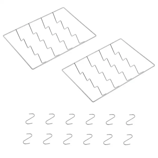 BBQ suitsuahi klaasaknaga ja külmsuitsu generaatoriga, tsingitud teras, 44,5 x 29 x 83 cm – 8