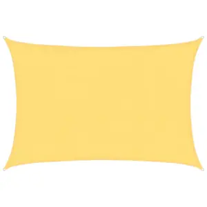 Päikesepuri välitingimustesse, beež HDPE, ristkülik 5 x 7 m, 160 g/m²