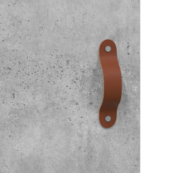 Kõrge kapp metalljalgadel, betoonhall tehispuit, 34,5 x 34 x 180 cm – 10