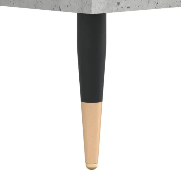 Betoonhall puhvetkapp, 2 tk, tehispuit ja metall, 120 x 35 x 70 cm - 9