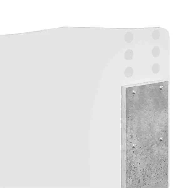 6 sahtliga voodiraam peatsiga, betoonhall insenerpuit, 150 x 200 cm – 12