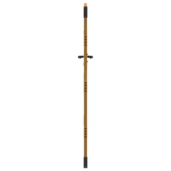 Täisprivaatsusega corten-terasest aiavärav, 85 x 175 cm, roostes toon - 6