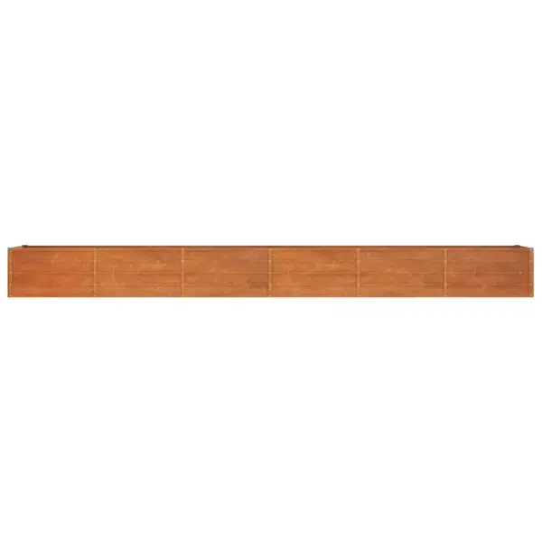Corten-terasest taimekast aeda, roostevärvi, 480 x 80 x 45 cm – 4