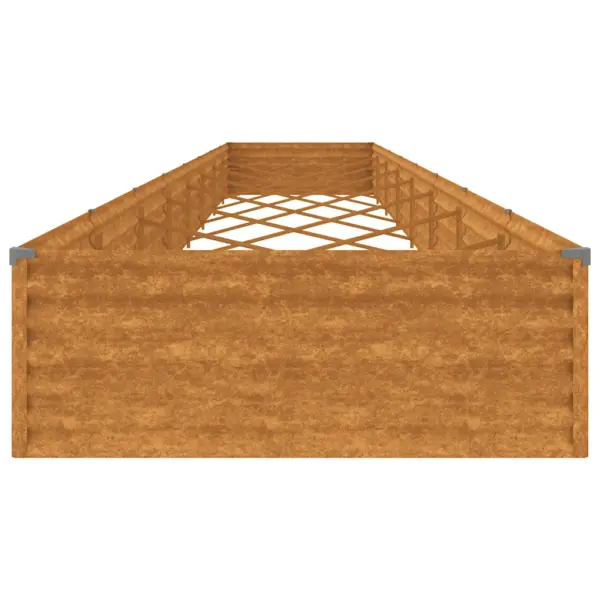 Corteni terasest taimekast, roostevärvi, 770 x 100 x 36 cm - 5